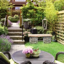 18176 - garden gabion cube in-situ